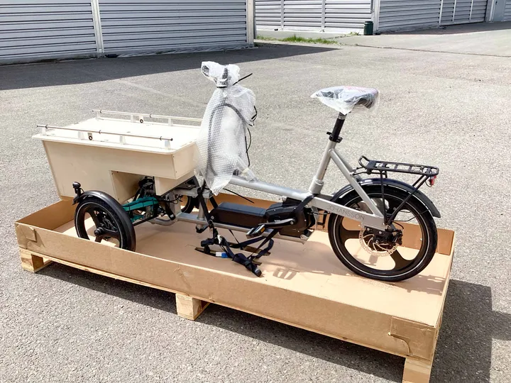 Johansson Oscar S Vario Box Lastenrad / E-Bike Brose Drive T, Enviolo Nabenschaltung